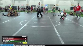76 lbs Round 5 (8 Team) - Brennen Veverka, U2 Upstate vs Carter Lindsey, Donahue