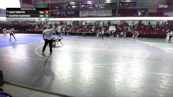 126 lbs Cons. Round 2 - Cooper Hastings, Kuna vs Luke Tibbitts, Kuna