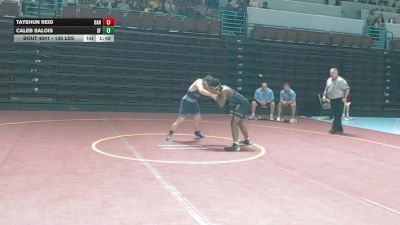 138 lbs Round Of 16 - Tayshun Reid, D.W. Daniel vs Caleb Salois, South Florence