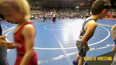 55 lbs Consi Of 32 #2 - Macklin Herrold, Beaver Creek Wrestling Club vs Walker Lewis, Dark Cloud Wrestling Club