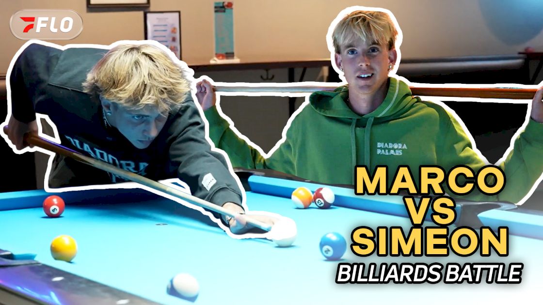 Marco Langon & Simeon Birnbaum Chat Over Billiards