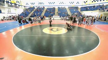 195 lbs Semifinal - Kendal Kelley, Pryor Tigers vs Aidan Wolfe, Pryor Tigers