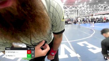 108 lbs Rr Rnd 5 - Erek Schwinge, Centurion vs Gino Manta, Prime Wrestling Club White