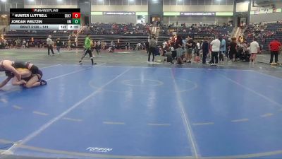 141 lbs Champ. Round 2 - Jordan Weltzin, Montevallo vs Hunter Luttrell, Cumberlands (Ky.)