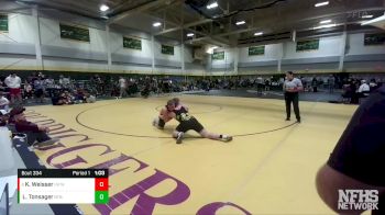 220 lbs Semifinal - Kadyn Weisser, Ipswich Area Youth Wrestling vs Lucas Tonsager, Belle Fourche Broncs