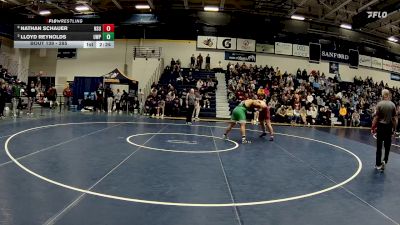 285 lbs Cons. Round 3 - Lloyd Reynolds, Wisconsin-Parkside vs Nathan Schauer, Northern State