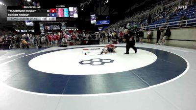 100 lbs Cons. Sub-rd Of 16 - Maximilian Holley, OH vs Robert Frijouf, FL