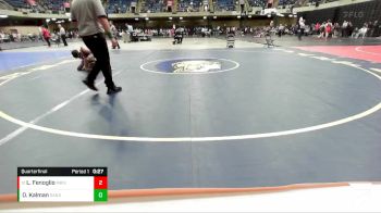 113 lbs Quarterfinal - Liam Fenoglio, Yorkville vs Oscar Kalman, Sandburg