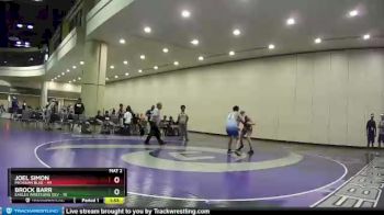 195 lbs Round 5 (10 Team) - Joel Simon, Michigan Blue vs Brock Barr, Eagles Wrestling Dev