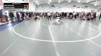 C-114 lbs Round Of 32 - Kole Wallace, OH vs Cayden Alejos, WV