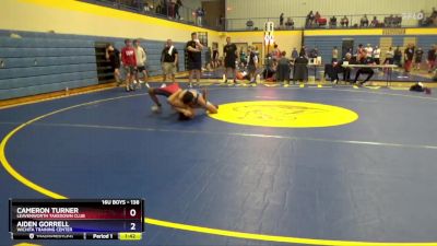 138 lbs Cons. Round 3 - Cameron Turner, Leavenworth Takedown Club vs Aiden Gorrell, Wichita Training Center