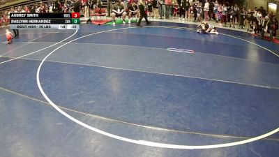 56 lbs Champ. Rd Of 16 - Aubrey Smith, Montrose Elite vs DaeLynn Hernandez, Sublime Wrestling Academy