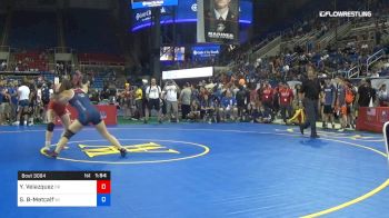 127 lbs Rnd Of 32 - Yesenia Velazquez, Oregon vs Sofia Brynman-Metcalf, Wisconsin