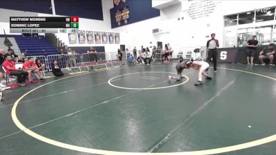 80 lbs 3rd Place Match - Matthew Moreno, Reign WC vs Dominic Lopez, Monster Garage