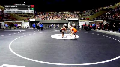 125 lbs Round Of 16 - Emma Garrett, Atascadero vs Me`Kala James, Central