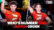 Who's Number One Match Order Is Set!