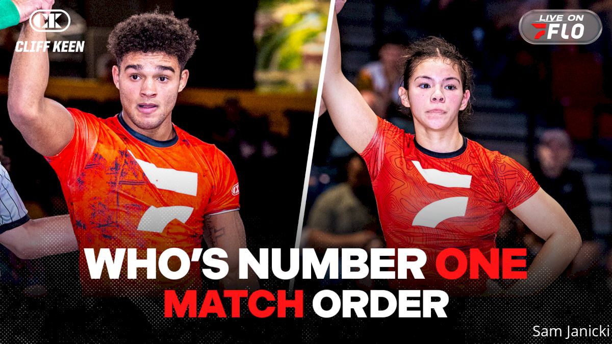 2026 Who's Number One Match Order Is Set