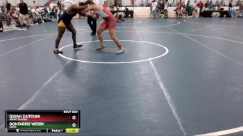 155 lbs Cons. Round 3 - Dontarris Wesby, AHWC vs Izaiah Zaitouni, Beebe Trained