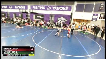 102 lbs Round 2 - Andrew Larsen, Team Prestige vs Jamison Horne, Brighton Wrestling Club