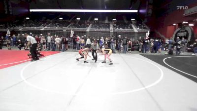 109 lbs Semifinal - Katara LaCrue, Chatfield WC vs Ryland Huppenthal, Brighton WC