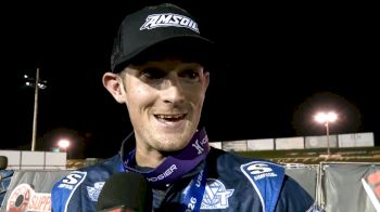 Mitchel Moles Reacts After Dominating USAC Sprints At Circle City