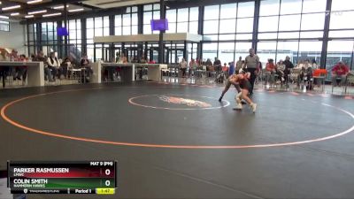 J-4 lbs Cons. Round 1 - Colin Smith, Hammerin Hawks vs Parker Rasmussen, LMWC