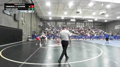 138 lbs Semifinal - David Guillen, Stockdale vs Emmanuel, A. Alatorre, Tulare Western