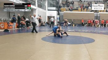 141 lbs Semifinal - Elijah Cortez, Unrostered- Spartan Combat RTC vs Carter Nogle, Air Force