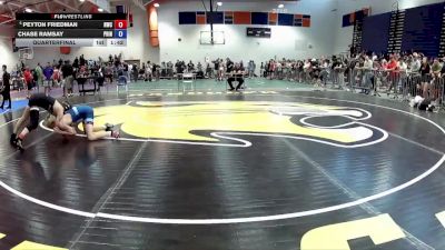 106 lbs Quarterfinal - Peyton Friedman, NOVA Wrestling Club vs Chase Ramsay, Ranger Elite WC