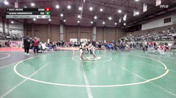 190 lbs Cons. Round 4 - Aleah Underwood, Edmond North vs Lilly Julius, Seckman