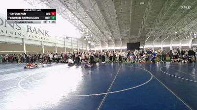76 lbs Quarterfinal - Tayven Kem, Ravage Wrestling Club vs Lincoln Greenhalgh, Ravage Wrestling Club
