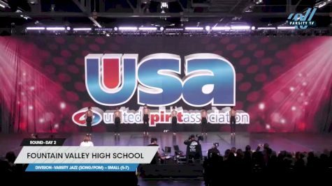 Fountain Valley High School - Varsity Jazz (Song/Pom) -- Small (5-7) [2023 Varsity Jazz (Song/Pom) -- Small (5-7) Day 2] 2023 USA Spirit & Junior Nationals/Collegiate Championships