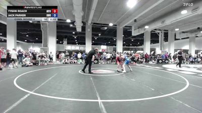 57 lbs Cons. Round 4 - Tyson Roach, Arkansas Regional Training Center vs Jack Parker, Diplomat WC