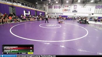 144 lbs Round 1 (32 Team) - Thomas Samuels, Clarkston vs Jayson Bonnett, Mt. Spokane