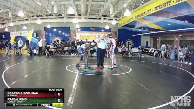 190 White Round 2 - Braedon McGuigan, Buchholz vs Rafeal King, Colquitt County