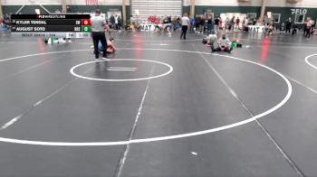 144 lbs Champ. Round 2 - Kyler Tendal, SBL Warriors vs August Soto, Broomfield High School