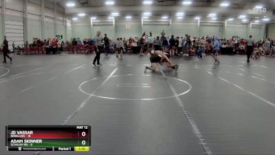 120 lbs Round 2 (8 Team) - JD Vassar, Rebellion vs Adam Skinner, Scanlan WA