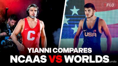Yianni Diakomihalis: NCAA Championships vs World Championships
