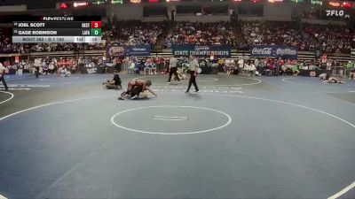 D 1 150 lbs Cons. Round 1 - Gage Robinson, Lafayette vs Joel Scott, Destrehan