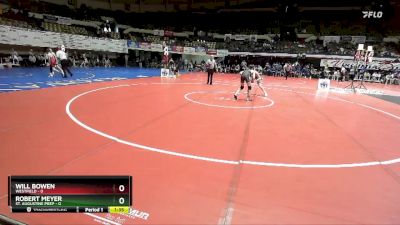 106 lbs Placement (16 Team) - Robert Meyer, St. Augustine Prep vs Will Bowen, Westfield