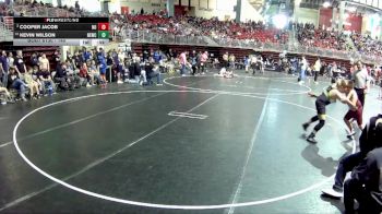 140 lbs Champ. Round 2 - Kevin Wilson, Nebraska Elite Wrestling Club vs Cooper Jacob, Neligh Oakdale