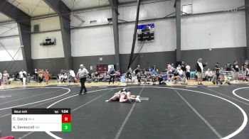 73 lbs Final - Cree Garza, Inland Northwest Training Center vs Kneeland Senescall, Big Cat Wrestling