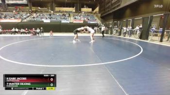 285 lbs Cons. Semi - 7 Hunter DeJong, Morningside vs 4 Gabe Jacobs, Southeastern