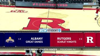 2018 Albany vs Rutgers | Big Ten Women's Basketball