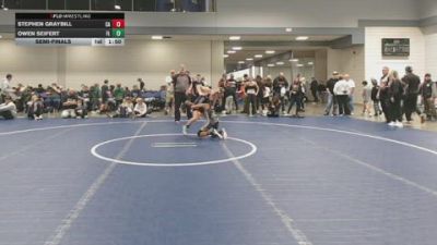 90 lbs Semifinal - Stephen Graybill, CA vs Owen Seifert, FL