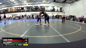 285 Freshman/Soph Semifinal - Roy Gamble, Alfred State vs Leroy Burns, St. Clair