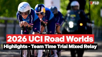 2026 UCI Road World Championships Team Time Trial Mixed Relay Highlights
