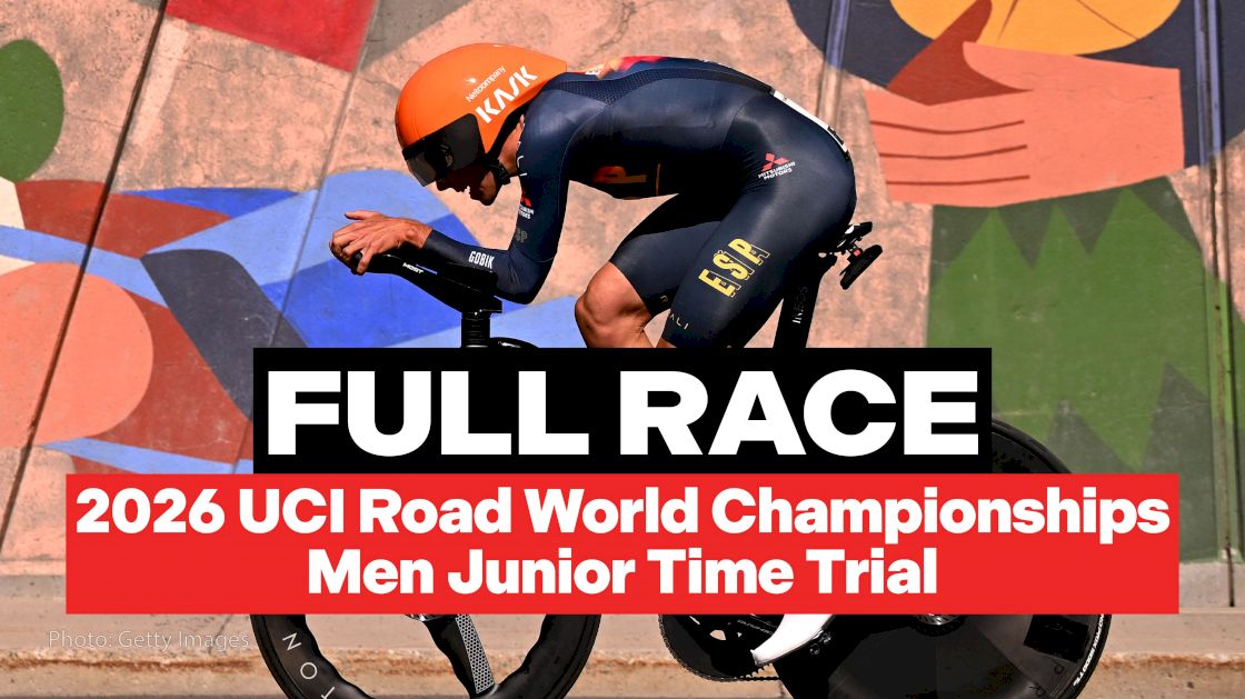Replay: 2026 UCI Road Worlds - Men Junior Time Trial