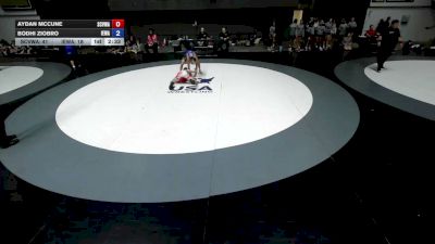 106 lbs Aydan McCune, SCVWA - Santa Clara Valley Wrestling Association vs Bodhi Ziobro, IEWA - Inland Empire Wrestling Association