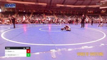 46 lbs Final - Caden Sloan, Cowboy Wrestling Club vs Everlee Henderson, Standfast
